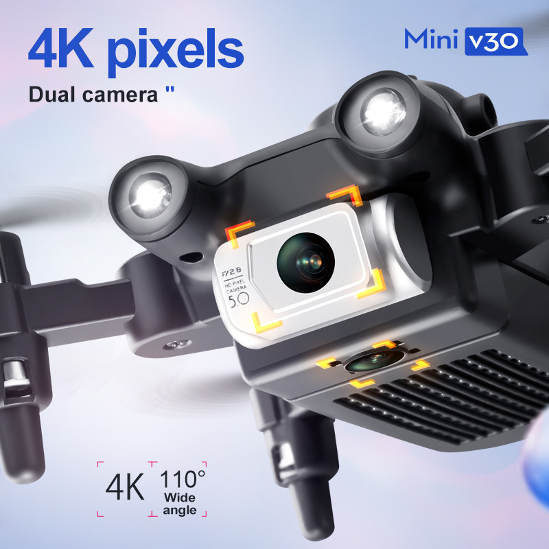 Mini V30 WiFi FPV Drone With 4 - Drone Battery Case review and price
