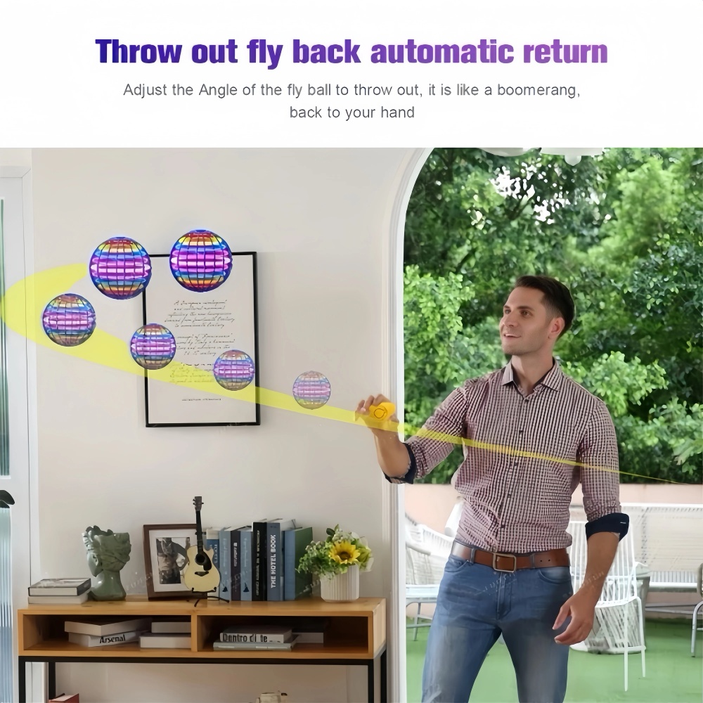 Flying Orb Boomerang Ball LED  - Drone Battery Balance Charger review and price