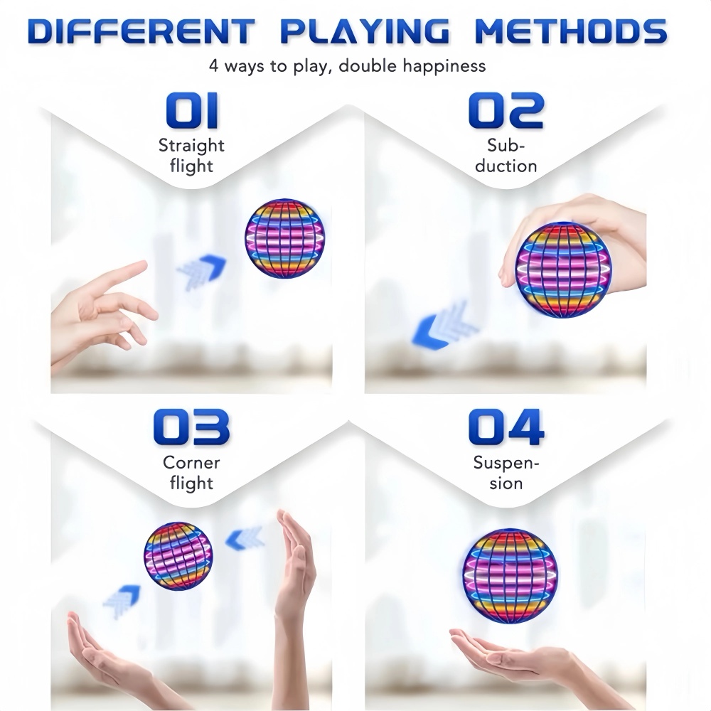 Flying Orb Boomerang Ball LED  - Drone Battery Balance Charger review and price