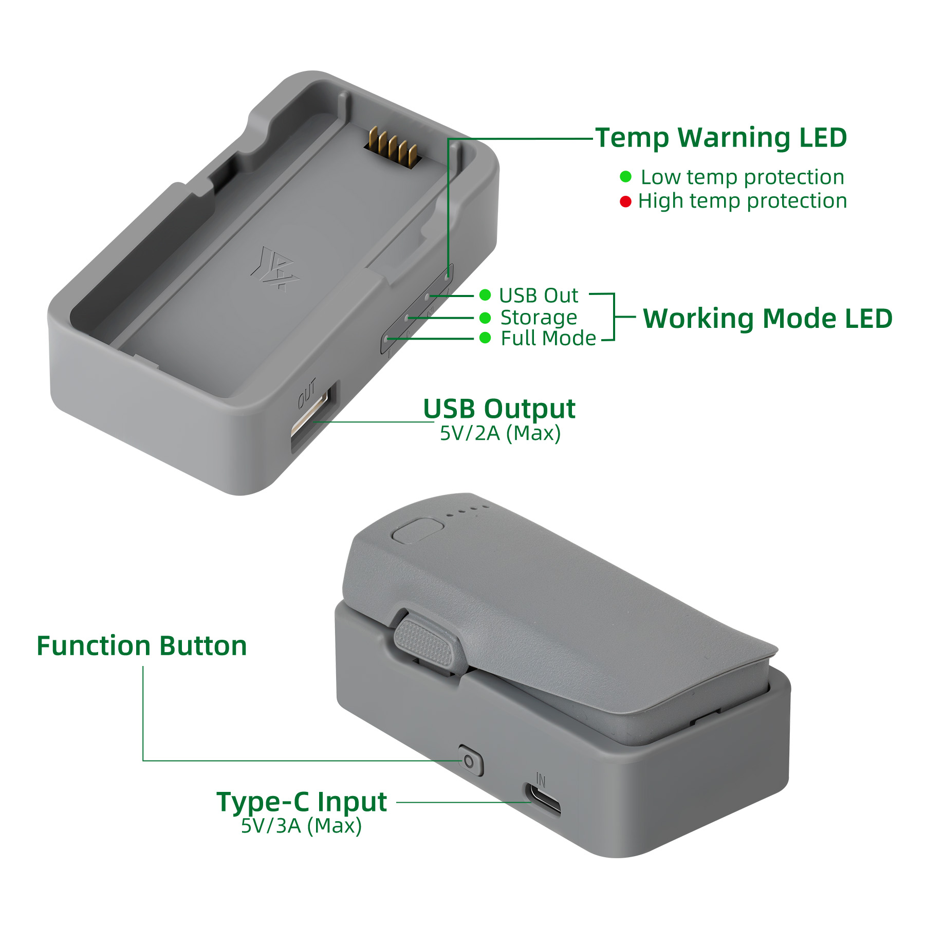 USB Battery Charger For DJI NE - Drone Battery Balance Charger review and price