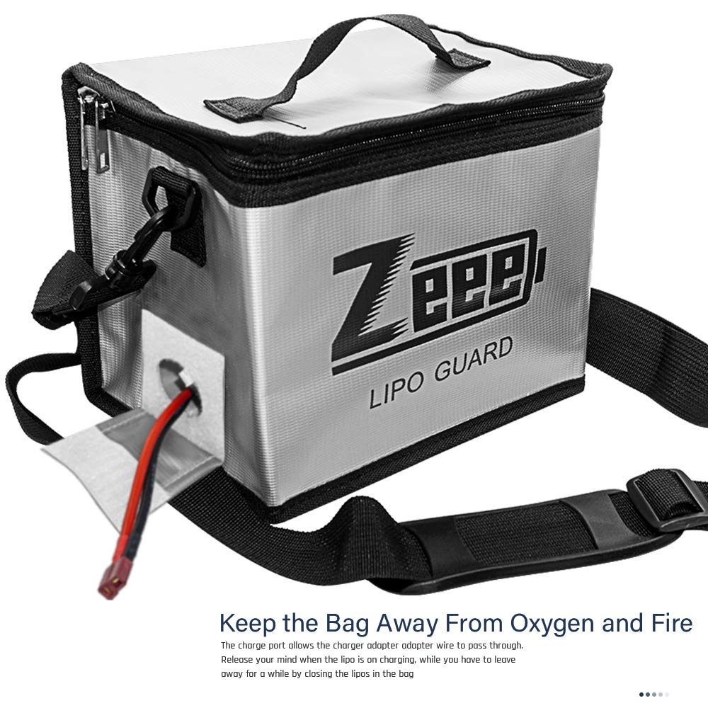 Zeee Lipo Battery Safe Bag 215 - Drone Battery Bag review and price