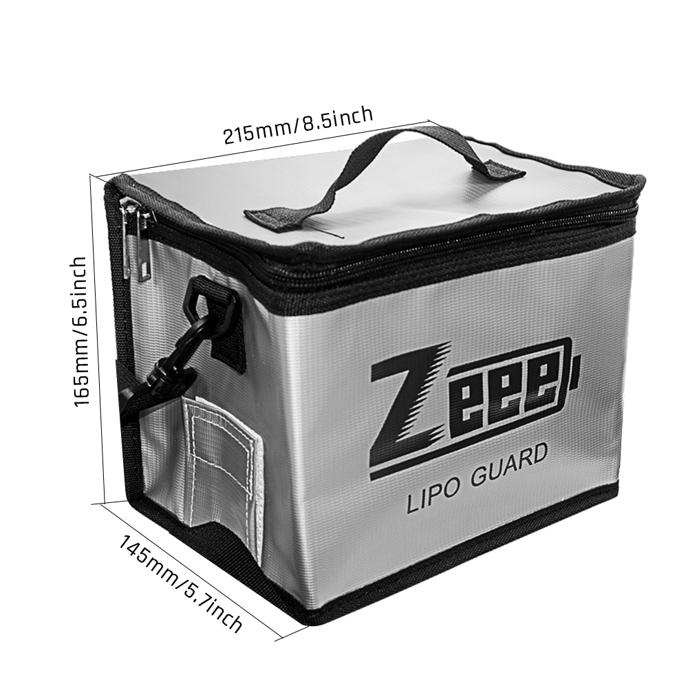 Zeee Lipo Battery Safe Bag 215 - Drone Battery Bag review and price