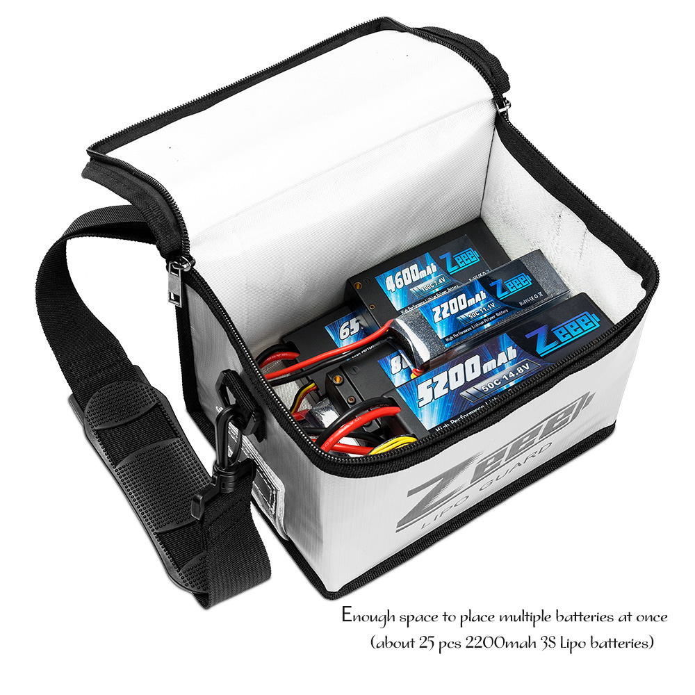 Zeee Lipo Battery Safe Bag 215 - Drone Battery Bag review and price