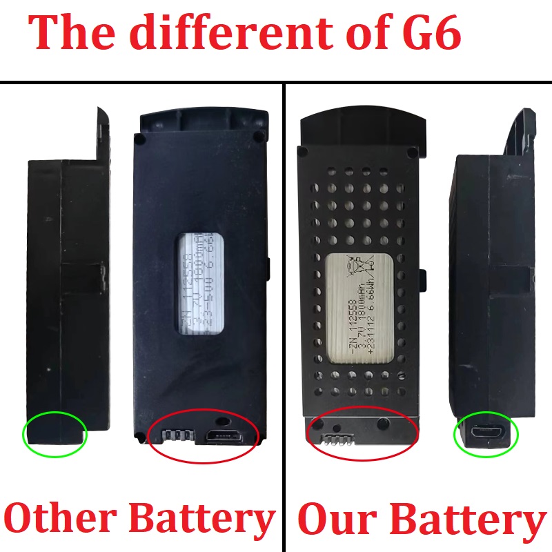 Q6 Drones Battery 3.7V 3000mAh - Drone Battery Li-Ion review and price