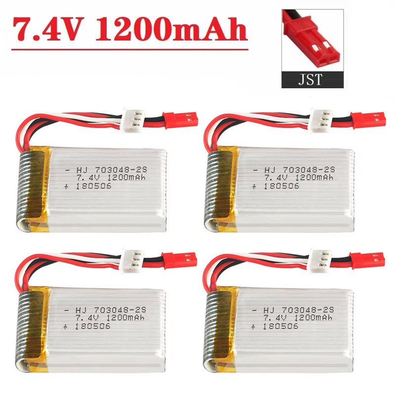 Lipo Battery 2S 7.4V 1200mAh 7 - Drone Battery Connector review and price