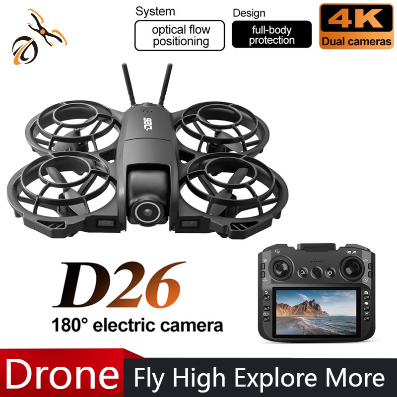 D26 Drone 4K Aerial HD 180° Ca - Drone Battery Case review and price