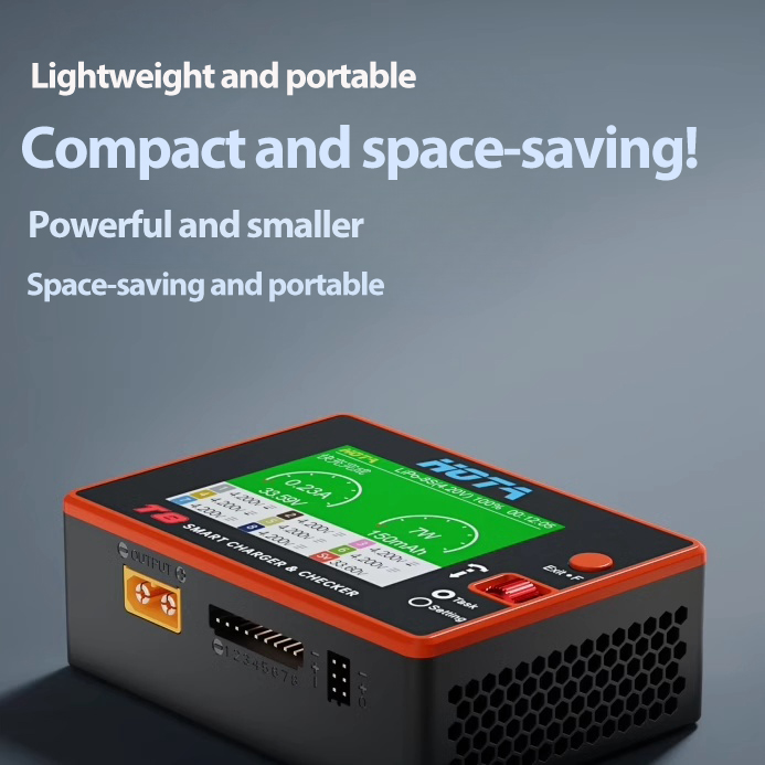 HOTA T8 Smart Balance Charger  - Drone Battery Balance Charger review and price