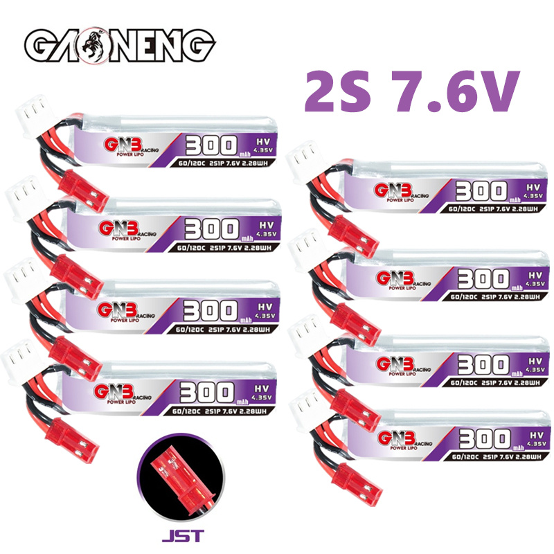 GAONENG GNB 2S 7.6V 300mAh 60C - Drone Battery Connector review and price
